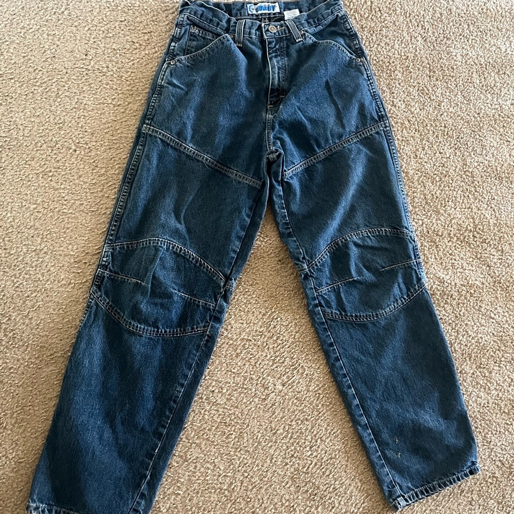 Men's Relaxed Fit Blue Jeans